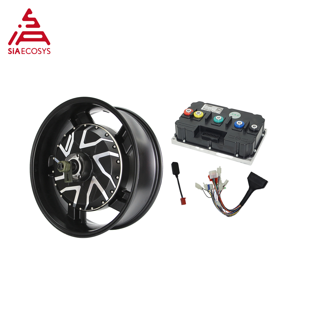 QSMotor 17X6.0 นิ้ว 70H 12000W - 12000W Electric Motorcycle Hub Motor บทวิจารณ์และราคา